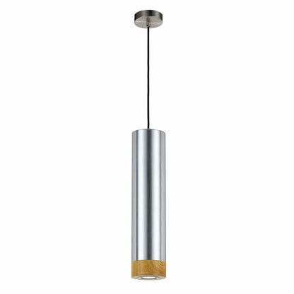 Dakota 5w LED Metal Cylindrical Drop Pendant Light