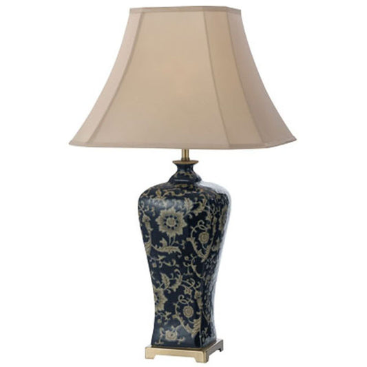 Nashi Floral Design Large Table Lamp