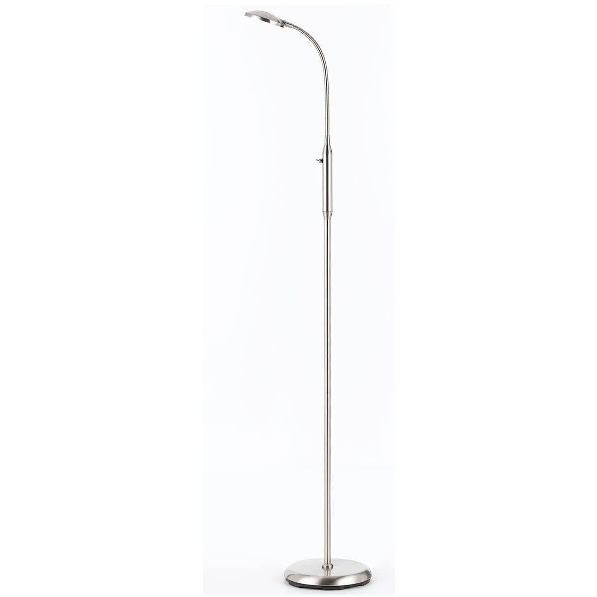 Tyler Adjustable LED Metal Floor Lamp