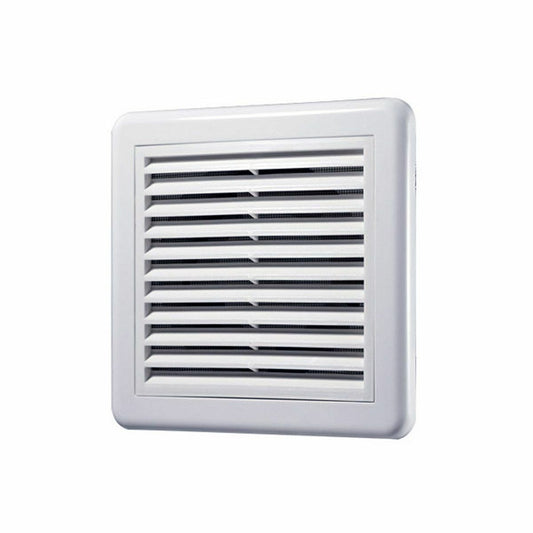 125mm Inlet Or Outlet Fixed Grille With Insect Screen