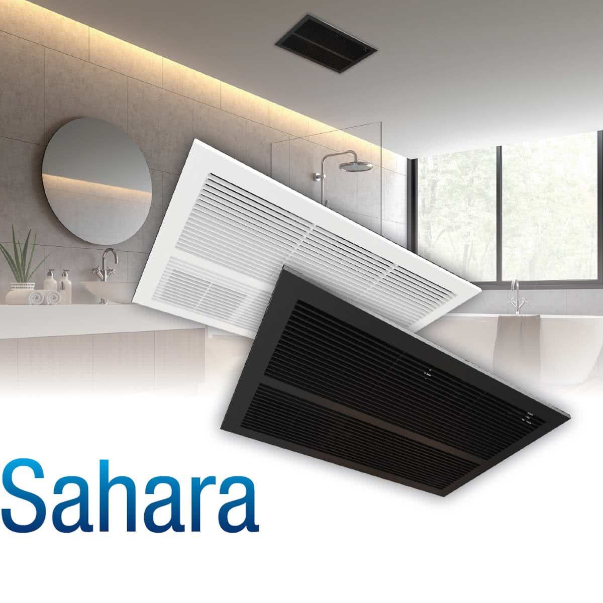 Sahara Bathroom 2 In 1 Heater Cooling Exhaust Fan