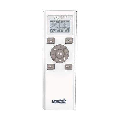 Skyfan 52" DC 3 Blade Ceiling Fan With 20w LED Tri Colour Light & Remote