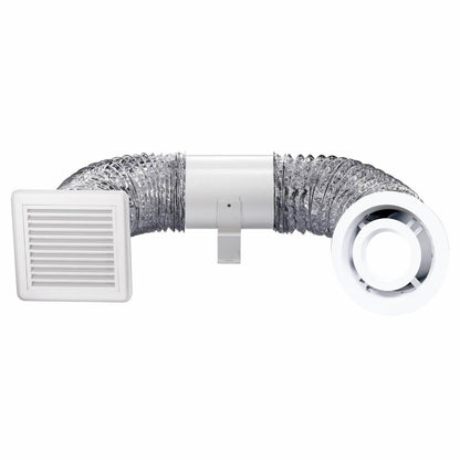 Air Transfer Inline Exhaust Fan With LED Light Kit