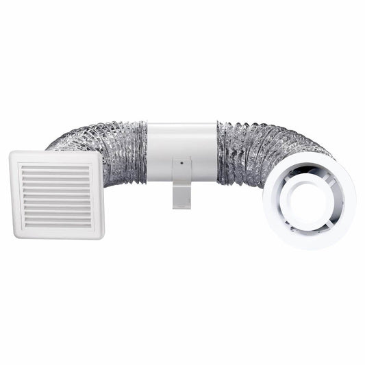 Air Transfer Inline Exhaust Fan With LED Light Kit