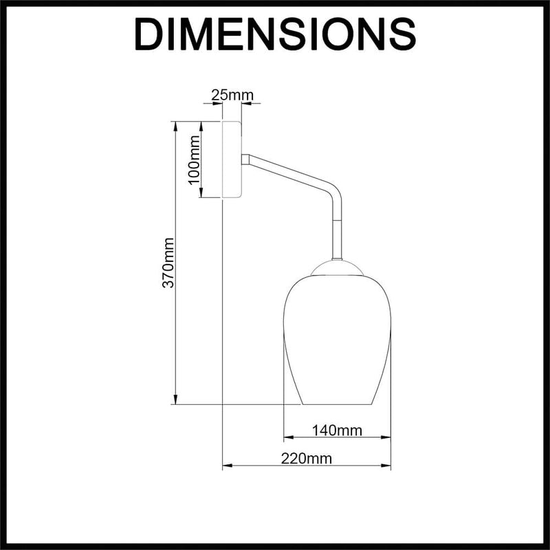 Vinum Internal Wall Light