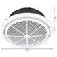 Whisper Small White Round Exhaust Fan