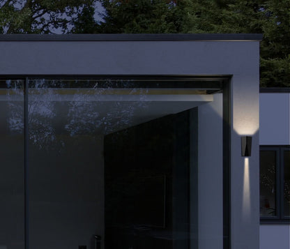 Wig 11w LED Aluminium Outdoor Up and Down Wall Light