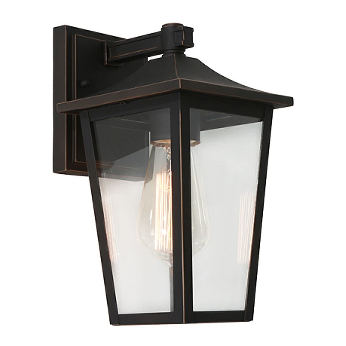 York Metal Outdoor Lantern Wall Light