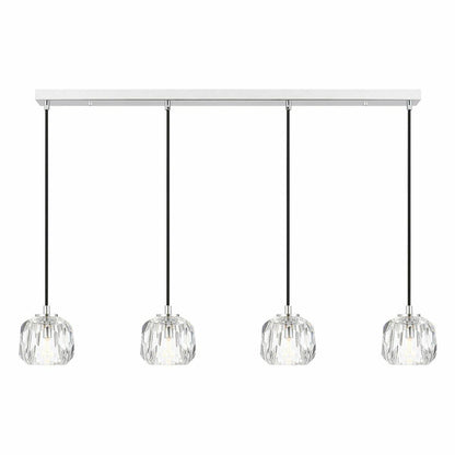 Zaha 4 Crystal Pendant Light