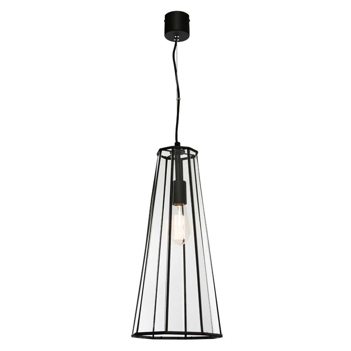 Zara Clear Glass Pendant Light