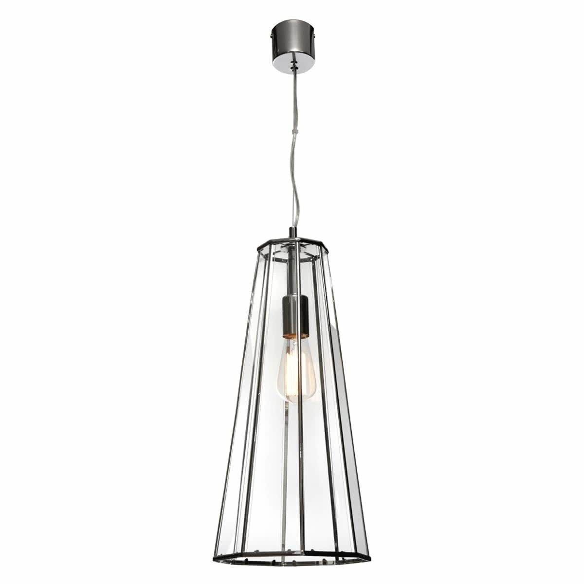 Zara Clear Glass Pendant Light