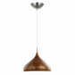 Zara Metal and Polycarbonate 410mm Large Pendant Light