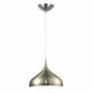 Zara Metal and Polycarbonate 410mm Large Pendant Light